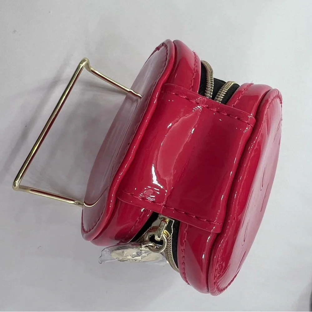 Yves Saint Laurent Hot Pink Patent Leather Beaute Pouch - NWOT
